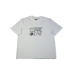 DREAMINGBUSY Materialistic Dreams Sketch T-Shirt White