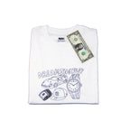 DREAMINGBUSY Materialistic Dreams Sketch T-Shirt White