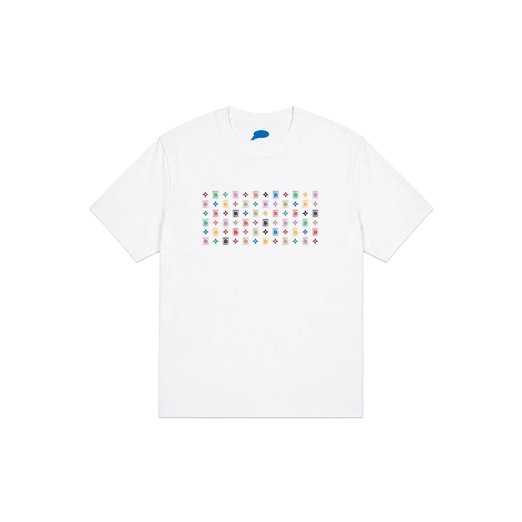 DREAMINGBUSY Mura Multi Monogram T-Shirt White