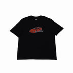 DREAMINGBUSY Painted Fast Car T-Shirt Black