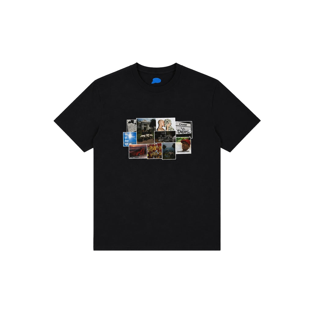 DREAMINGBUSY Pinterest Collage T-Shirt Black