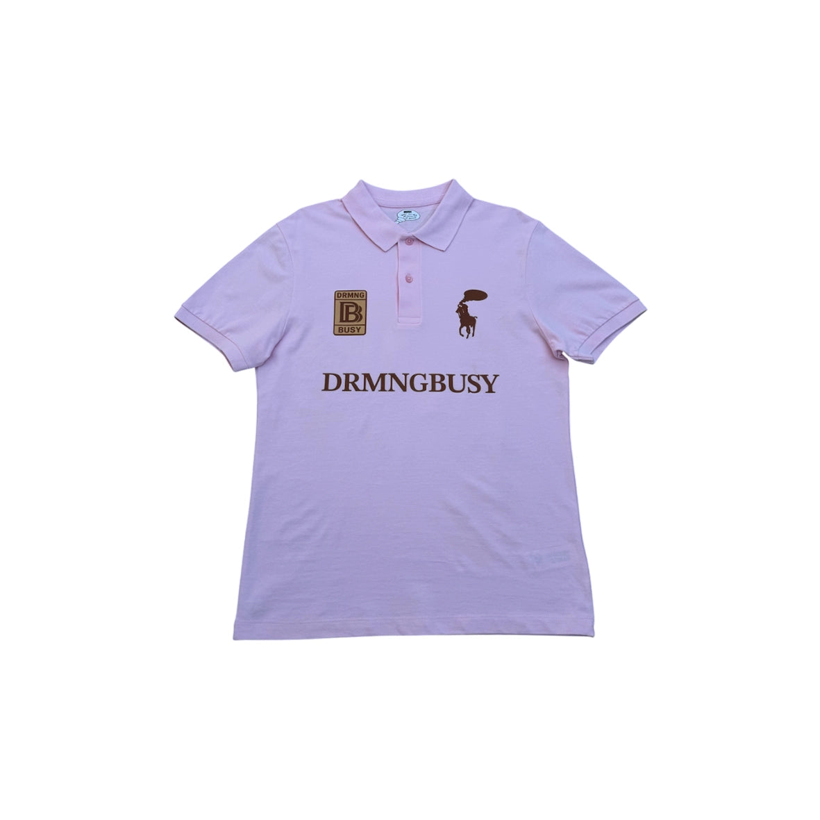 DREAMINGBUSY Player Polo BB Pink