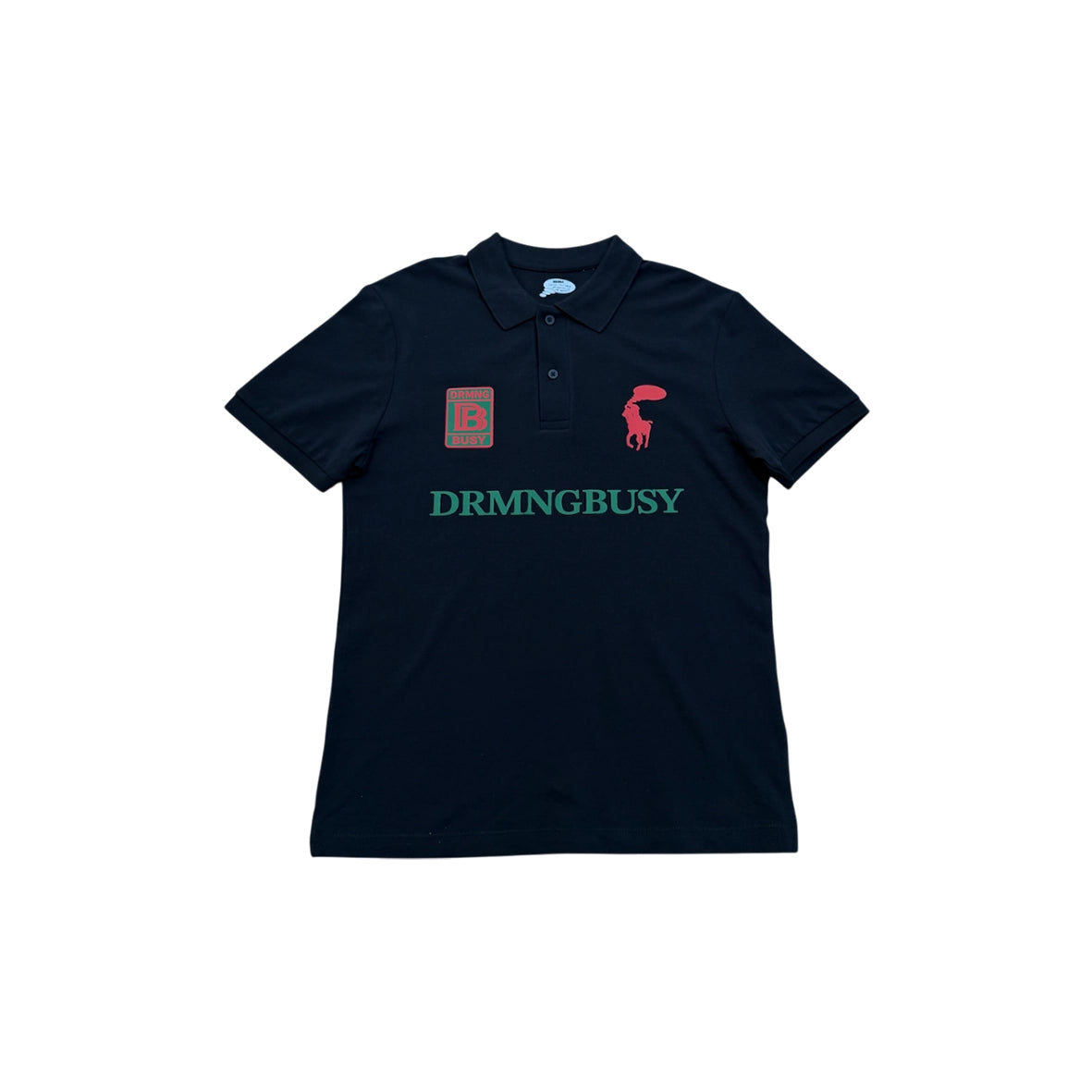 DREAMINGBUSY Player Polo GG Black