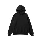 DREAMINGBUSY Slogan Hoodie Black