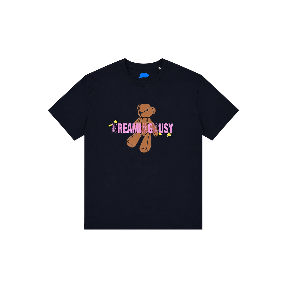 DREAMINGBUSY Teddy T-Shirt Black