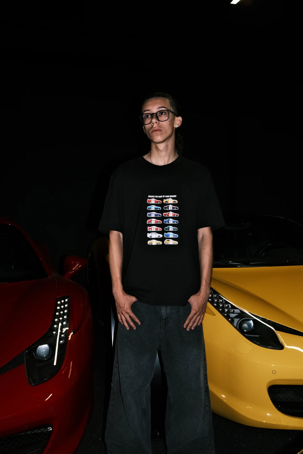 DREAMINGBUSY Unlock Dream Cars T-Shirt Black