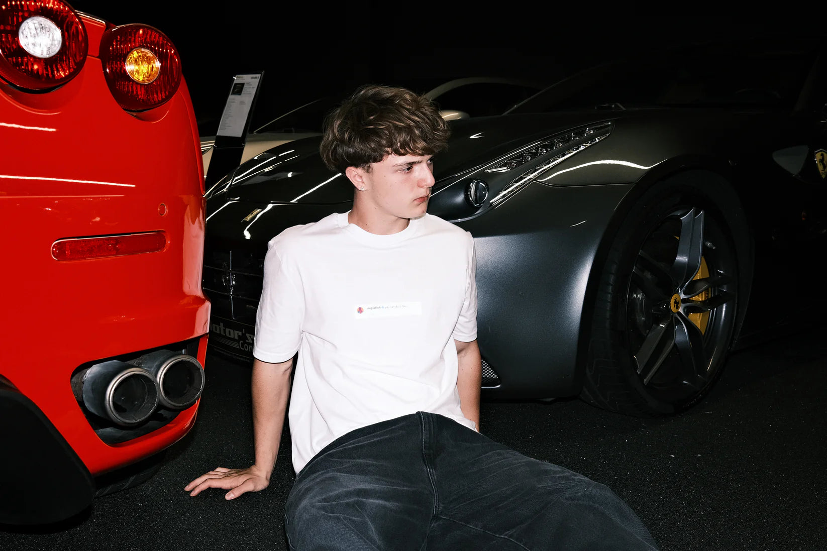 DREAMINGBUSY Virgil Insta Comment T-Shirt White