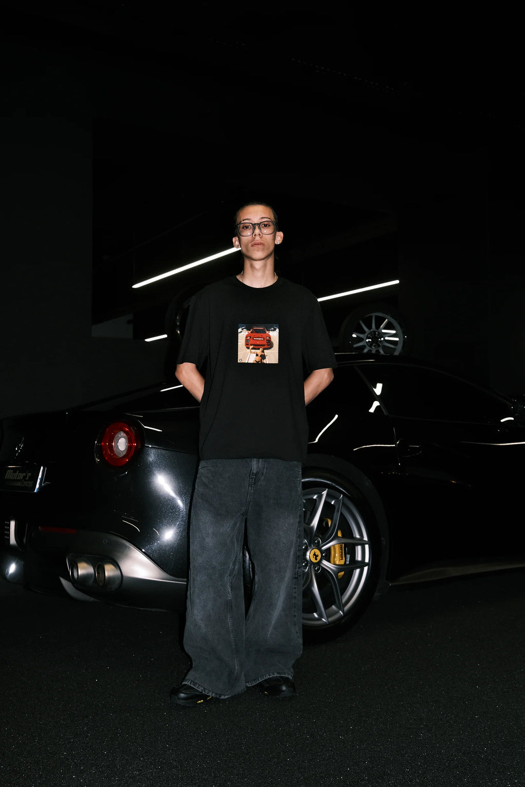 DREAMINGBUSY Dream Insta Picture T-Shirt Black