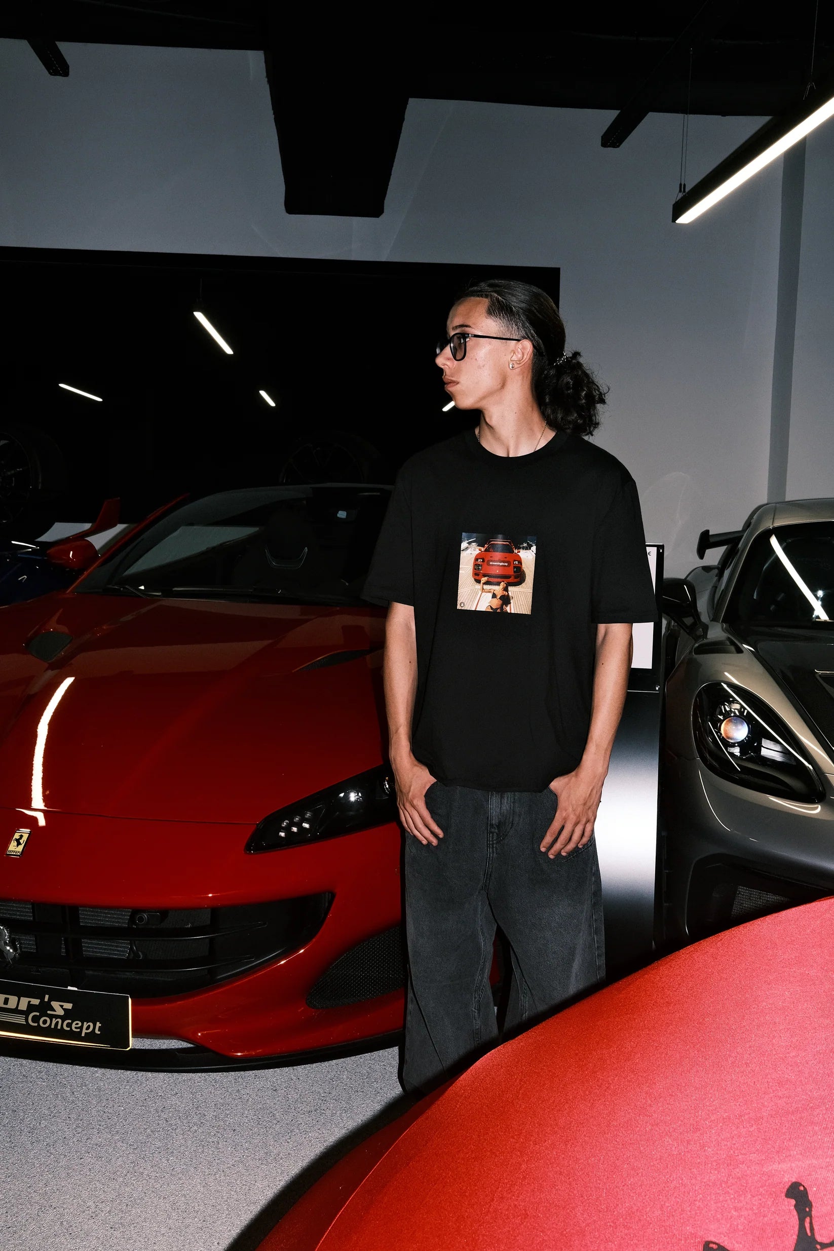 DREAMINGBUSY Dream Insta Picture T-Shirt Black