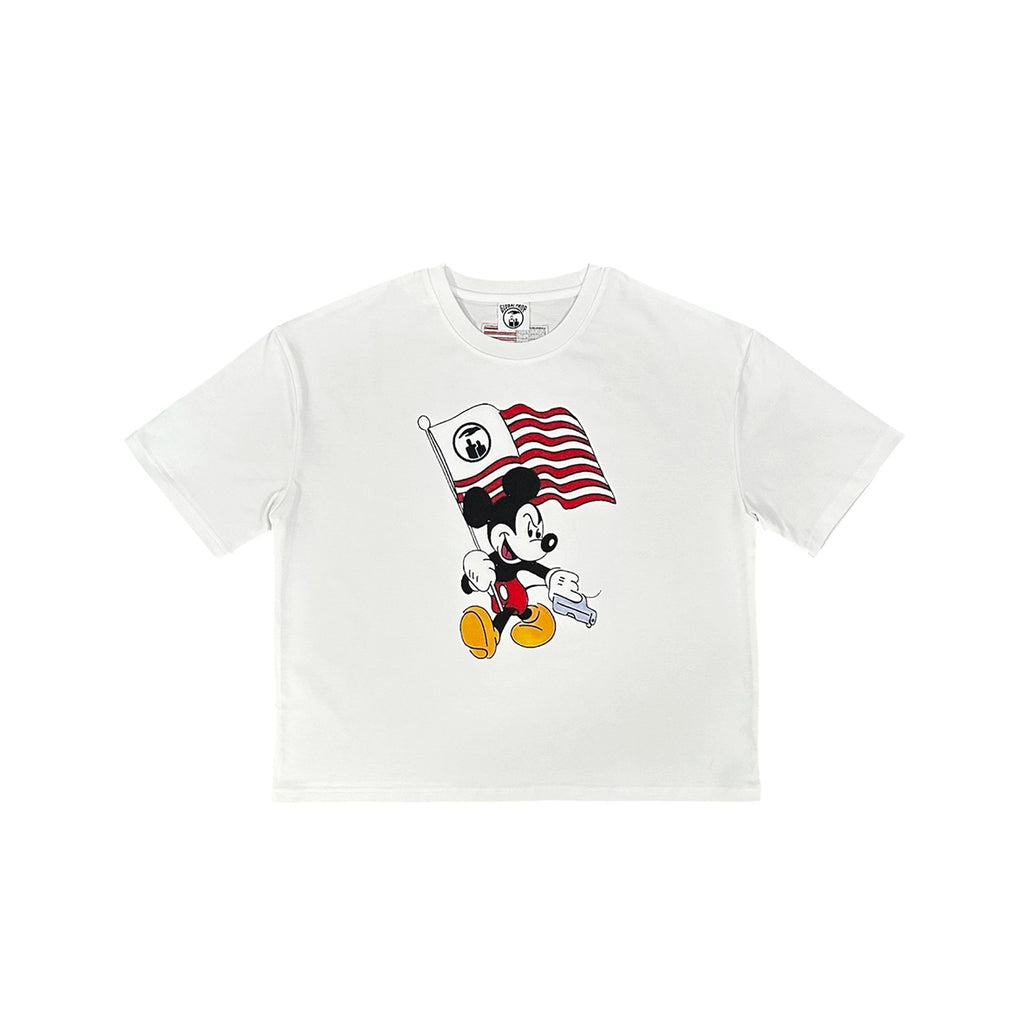 GLOBAL PROP Mickey T-Shirt White