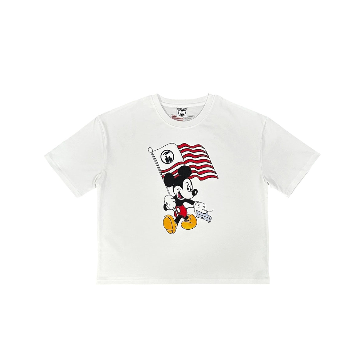 GLOBAL PROP Mickey T-Shirt White
