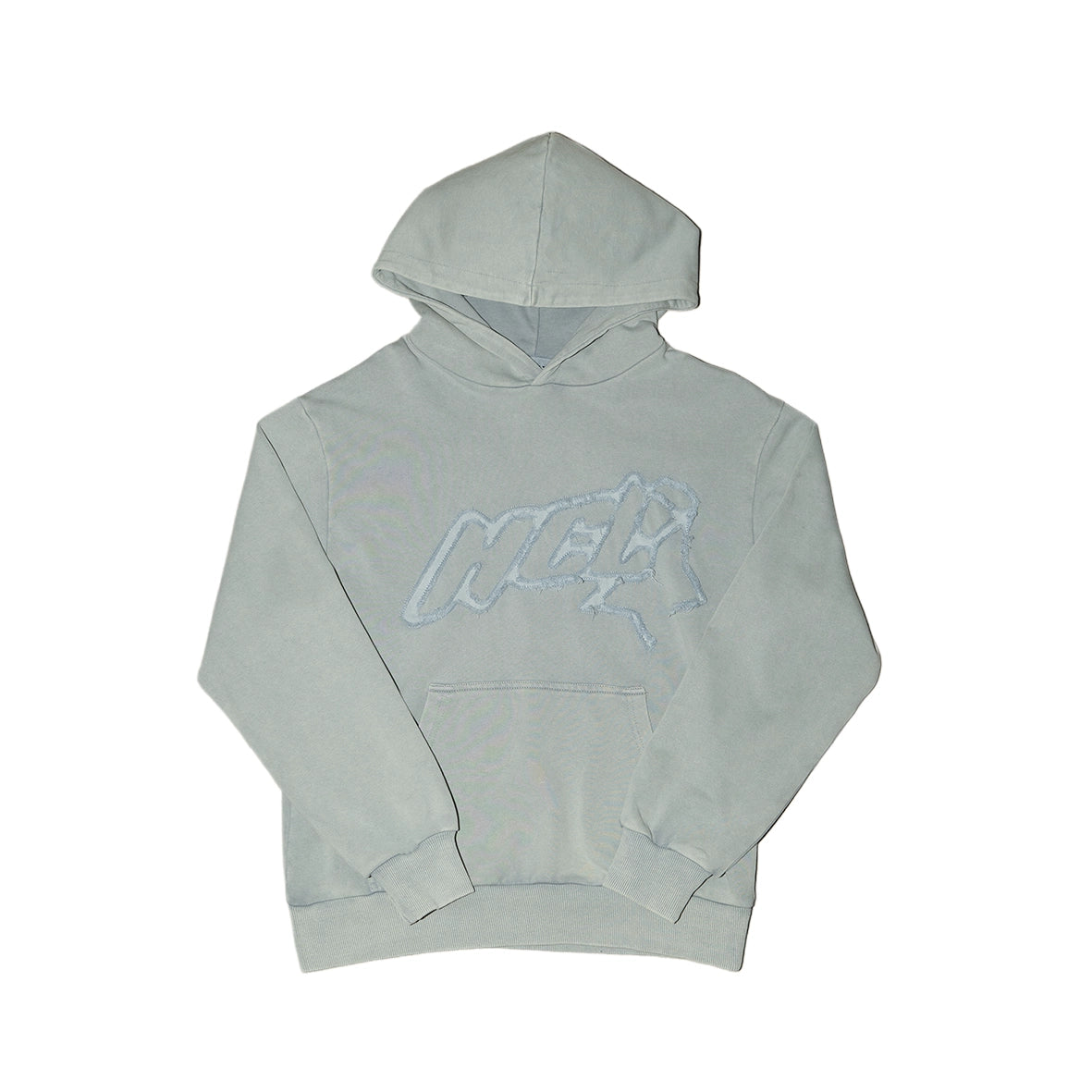 HUSTLER CLUB Hoodie Frosted Blue
