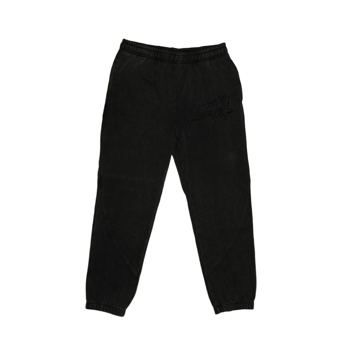 HUSTLER CLUB Jogger Washed Black