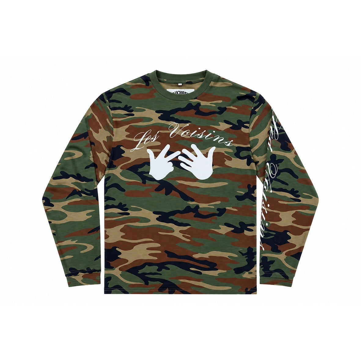 LES VOISINS Camo Longsleeve