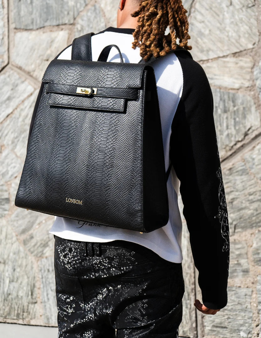 LONSOM Backpack Black