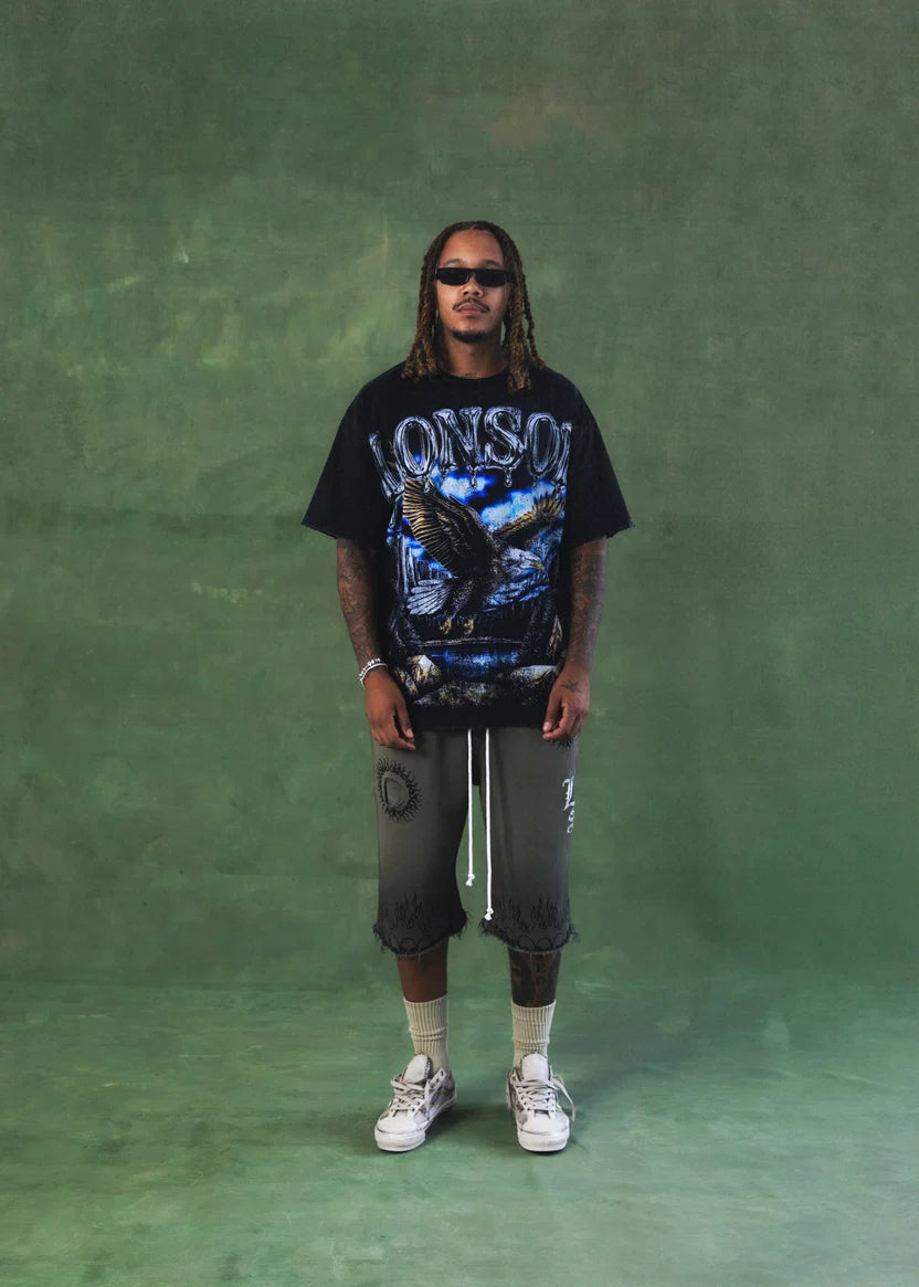 LONSOM Eagle Vintage T-Shirt Washed