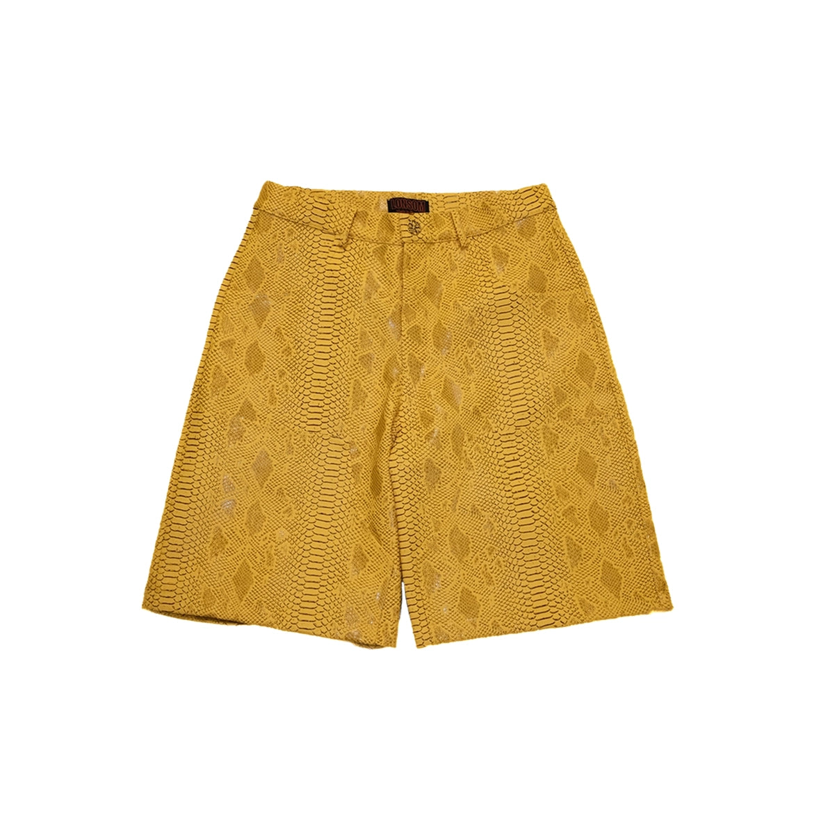 LONSOM Fantasy Leather Jorts Yellow