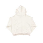 LONSOM Rhinestone Zip Hoodie White