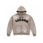 LONSOM Skull Zipper Brown