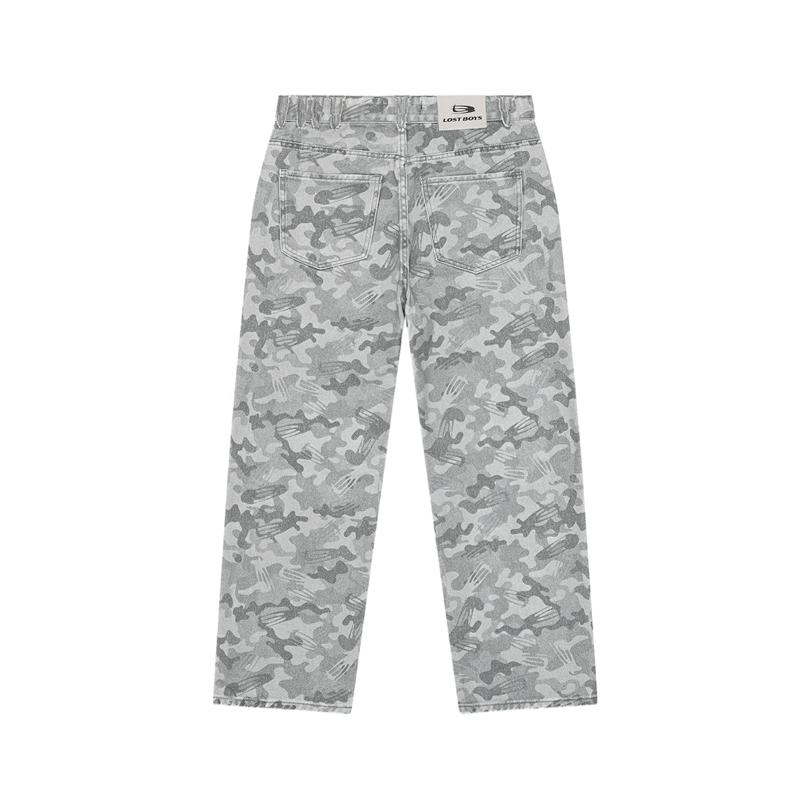 LOST BOYS ARCHIVES Everyday Jeans Snow Camouflage