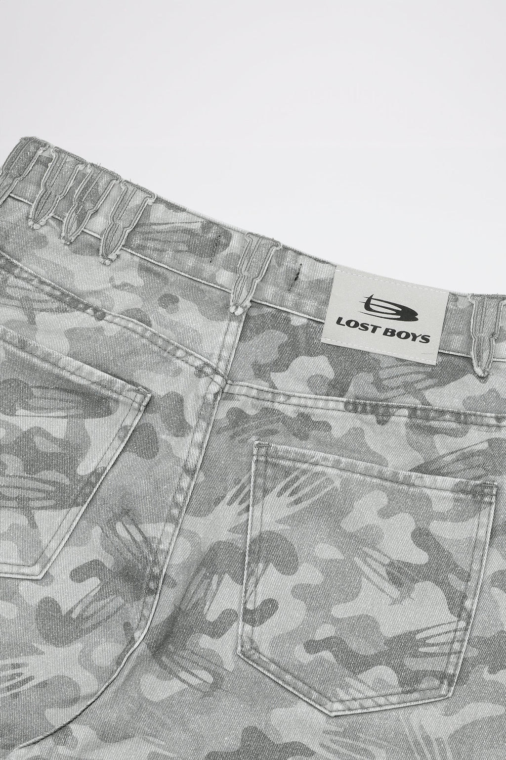 LOST BOYS ARCHIVES Everyday Jeans Snow Camouflage