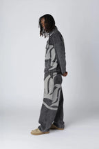 LOST BOYS ARCHIVES Logo Denim Jeans Black