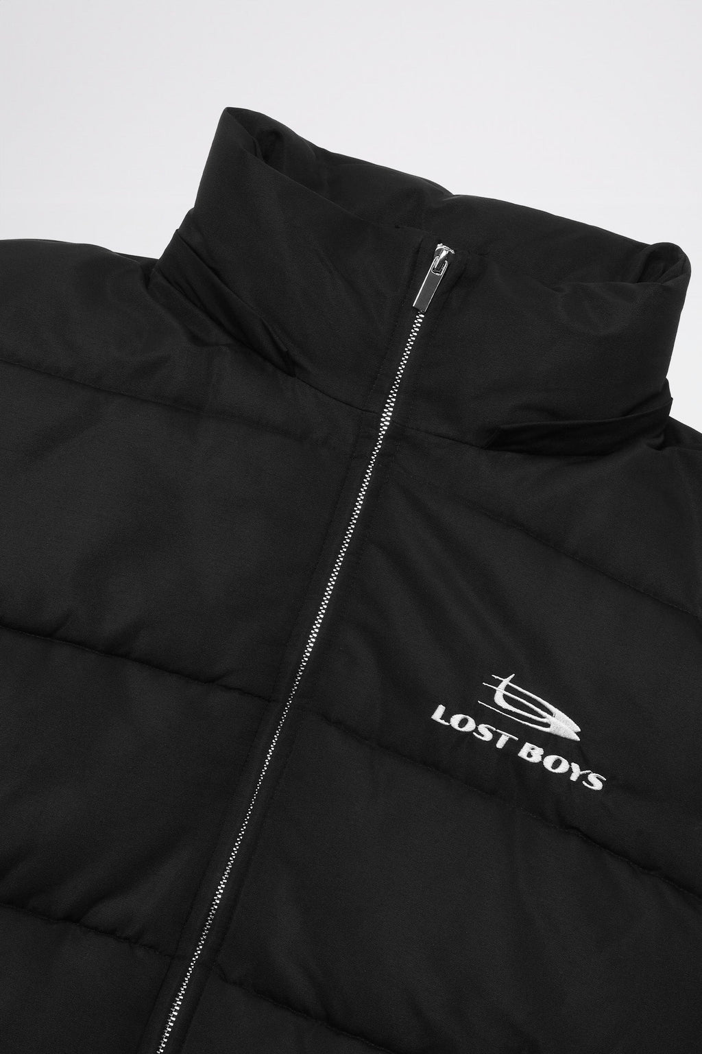 LOST BOYS ARCHIVES Puffer Jacket Black