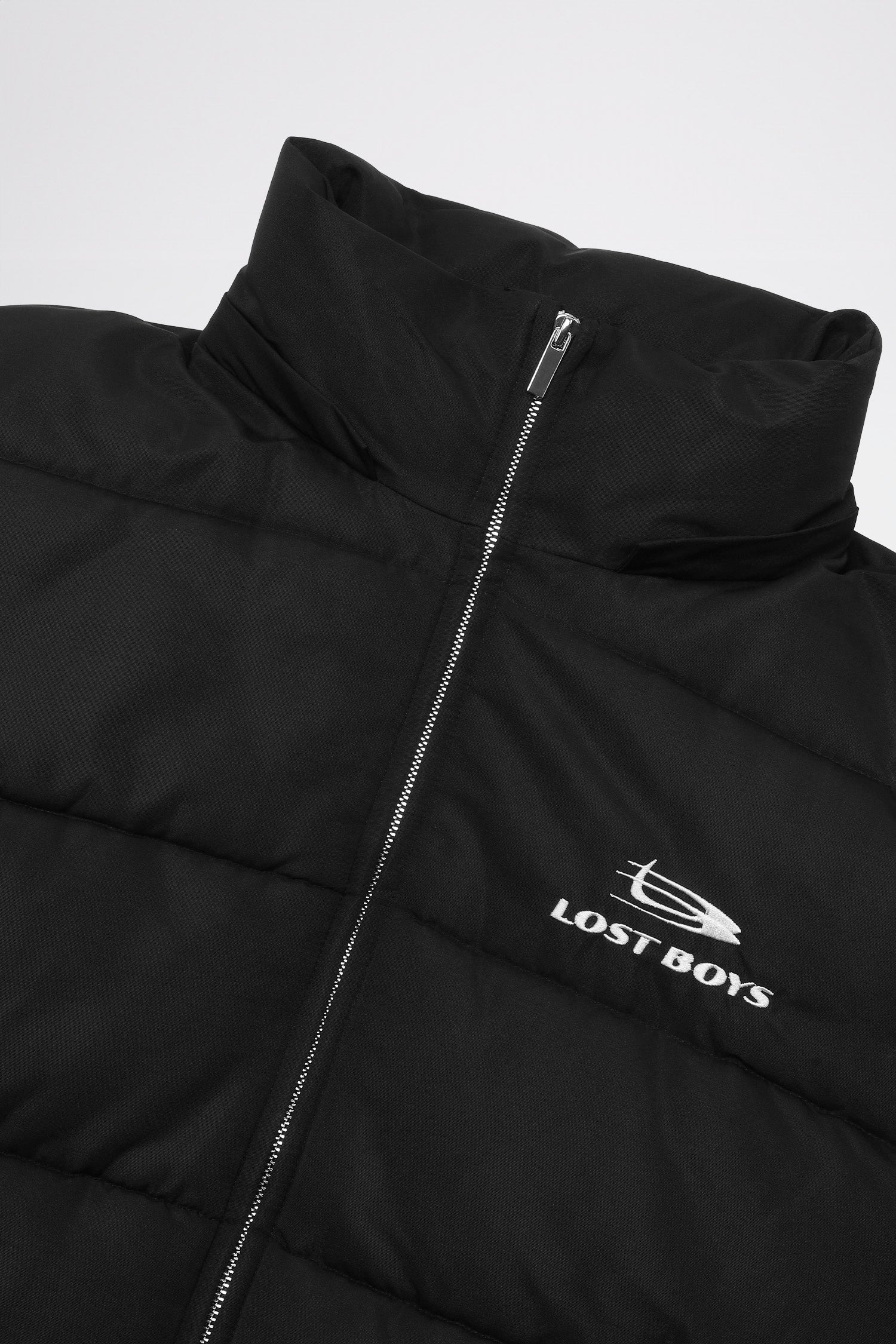 LOST BOYS ARCHIVES Puffer Jacket Black