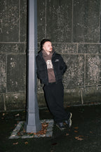 LOST BOYS ARCHIVES Puffer Jacket Black