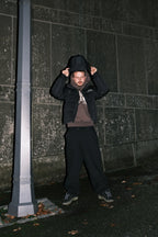 LOST BOYS ARCHIVES Puffer Jacket Black