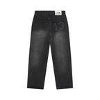 LOST BOYS ARCHIVES Sandblasted Everyday Jeans Washed Black