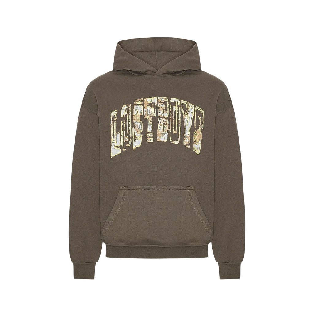 LOST BOYS ARCHIVES Splinter Hoodie Brown
