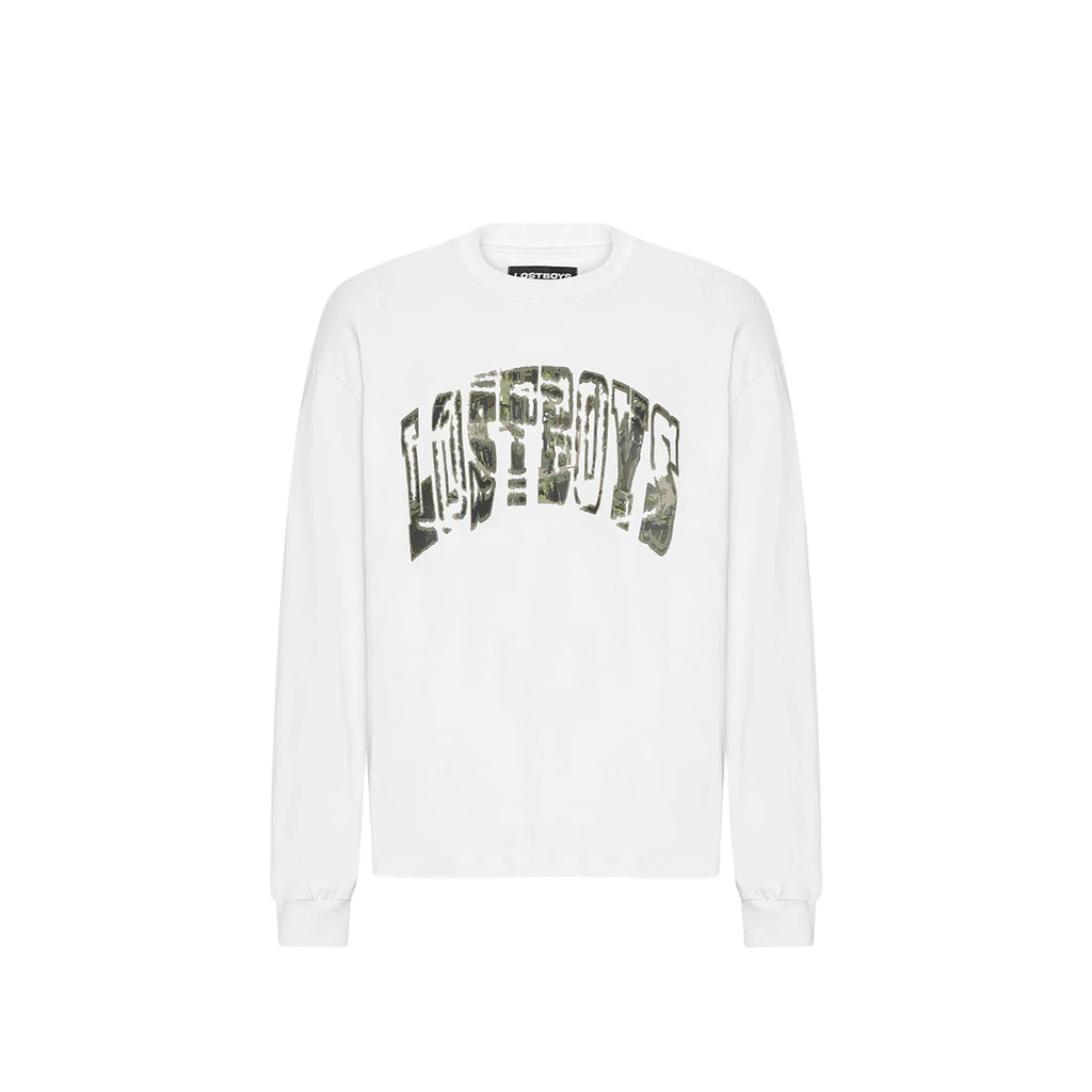 LOST BOYS ARCHIVES Splinter Longsleeve White