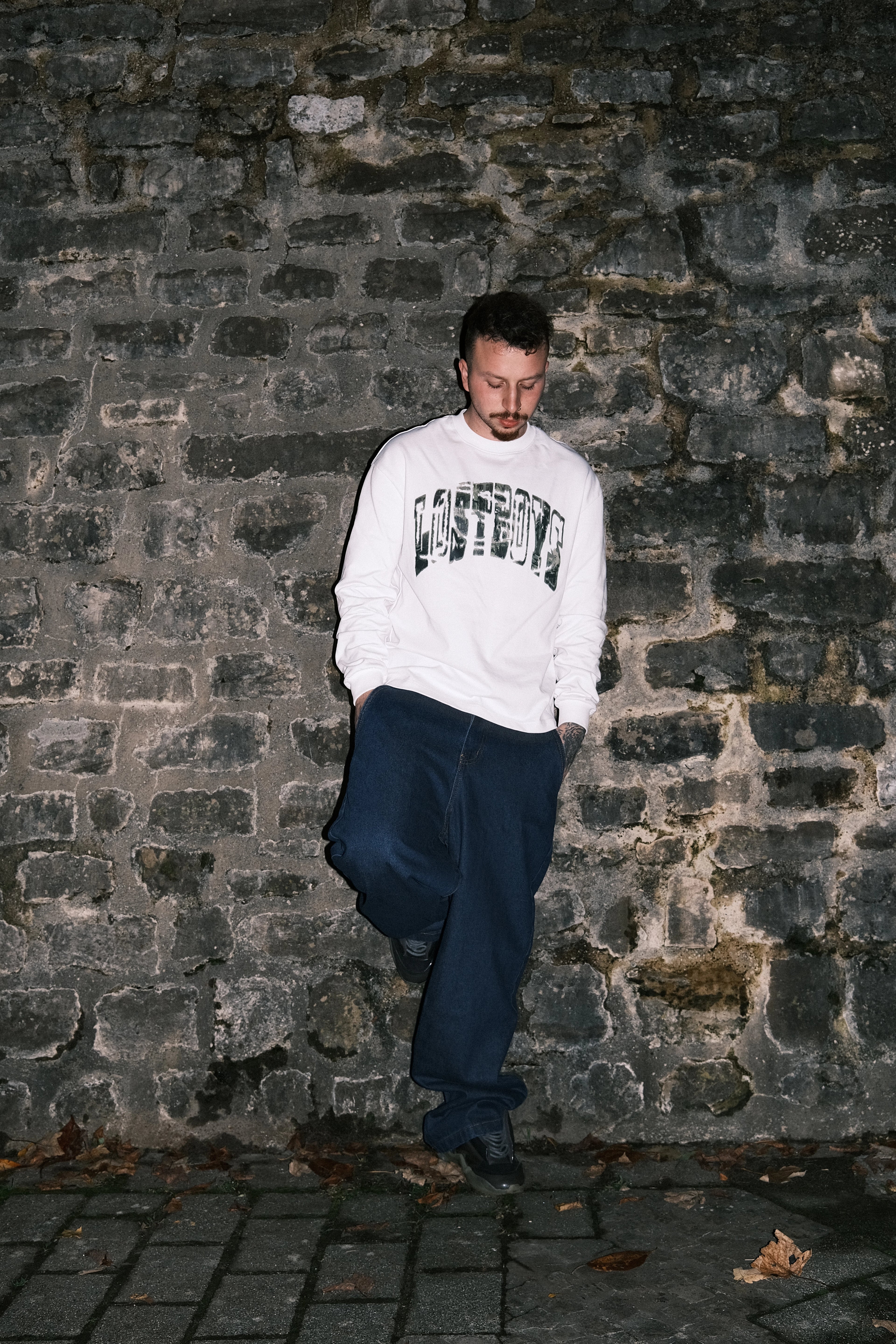 LOST BOYS ARCHIVES Splinter Longsleeve White