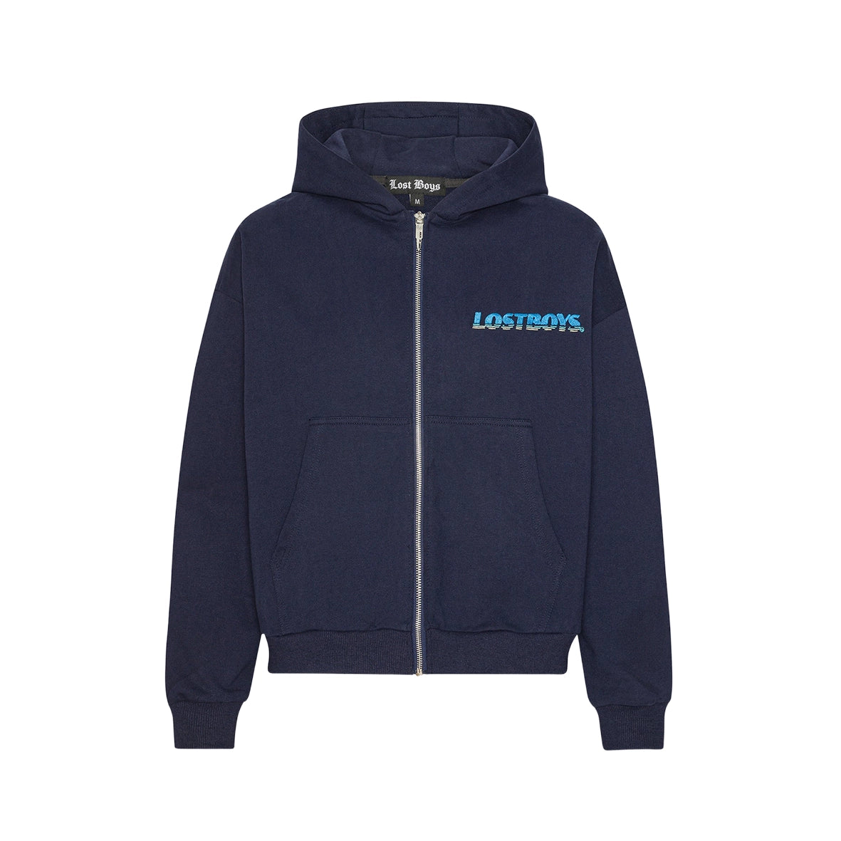 LOST BOYS ARCHIVES Zip Hoodie Navy