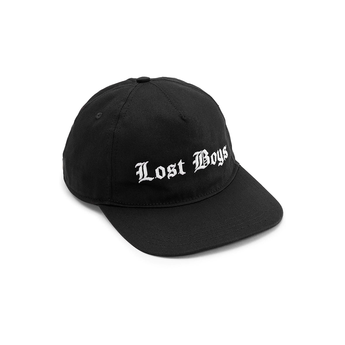 LOST BOYS ARCHIVES 5-Panel Logo Cap Black