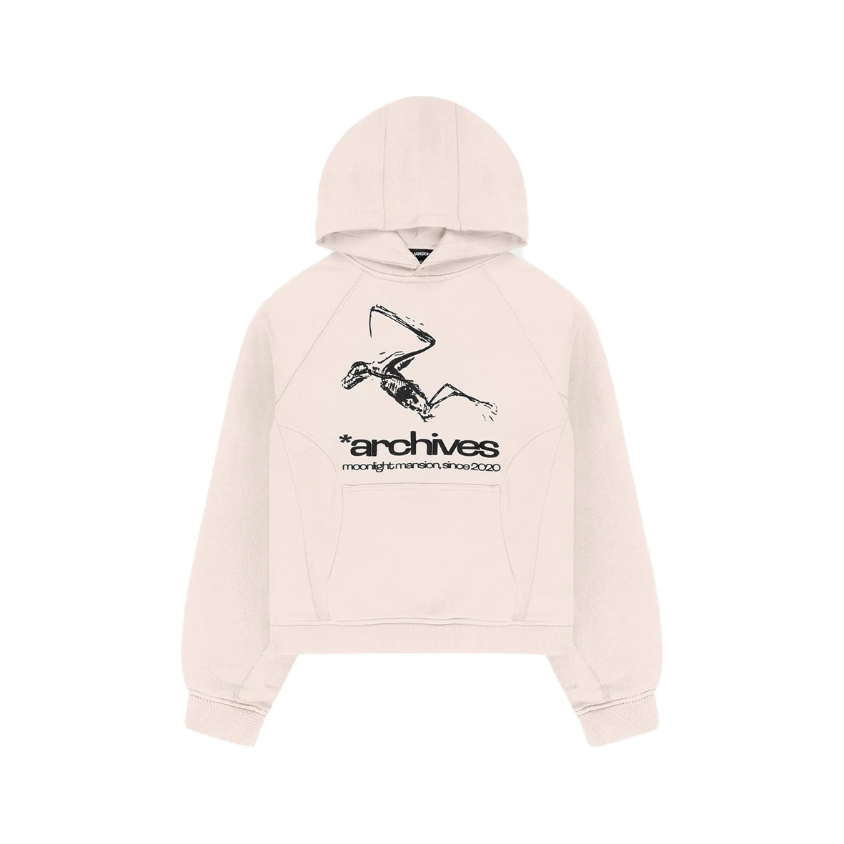 MOONLIGHT MANSION Archives Hoodie Beige