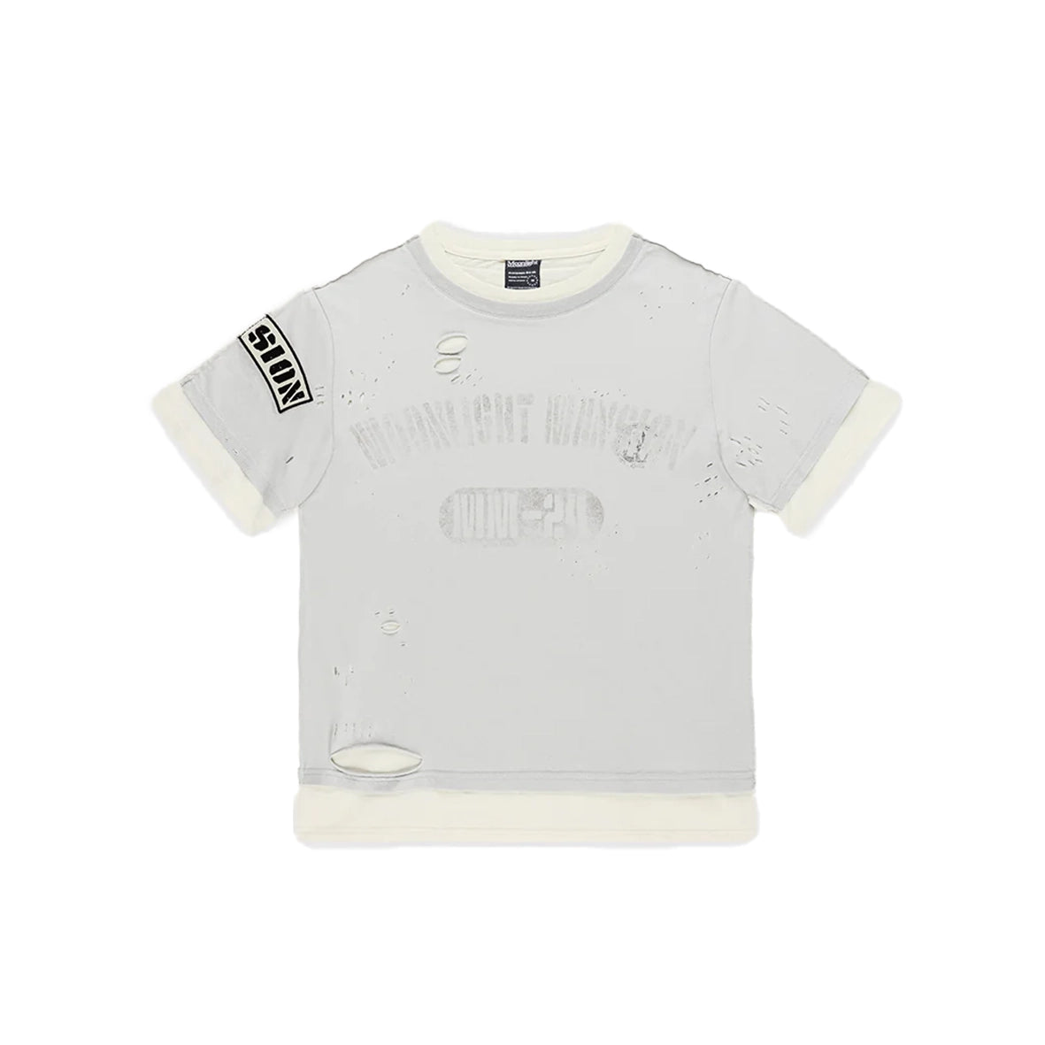 MOONLIGHT MANSION Dune T-Shirt Beige Grey