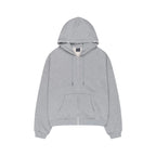MOONLIGHT MANSION Gunshot Zip-Up Melange Grey