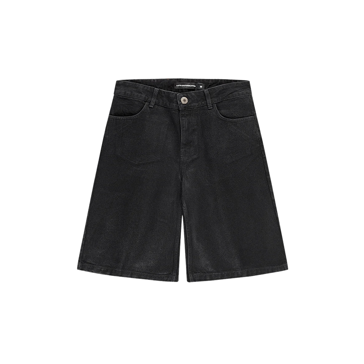 MOONLIGHT MANSION Jorts Waxed Black