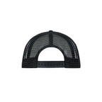 MOONLIGHT MANSION Mans!on Trucker Cap Black White