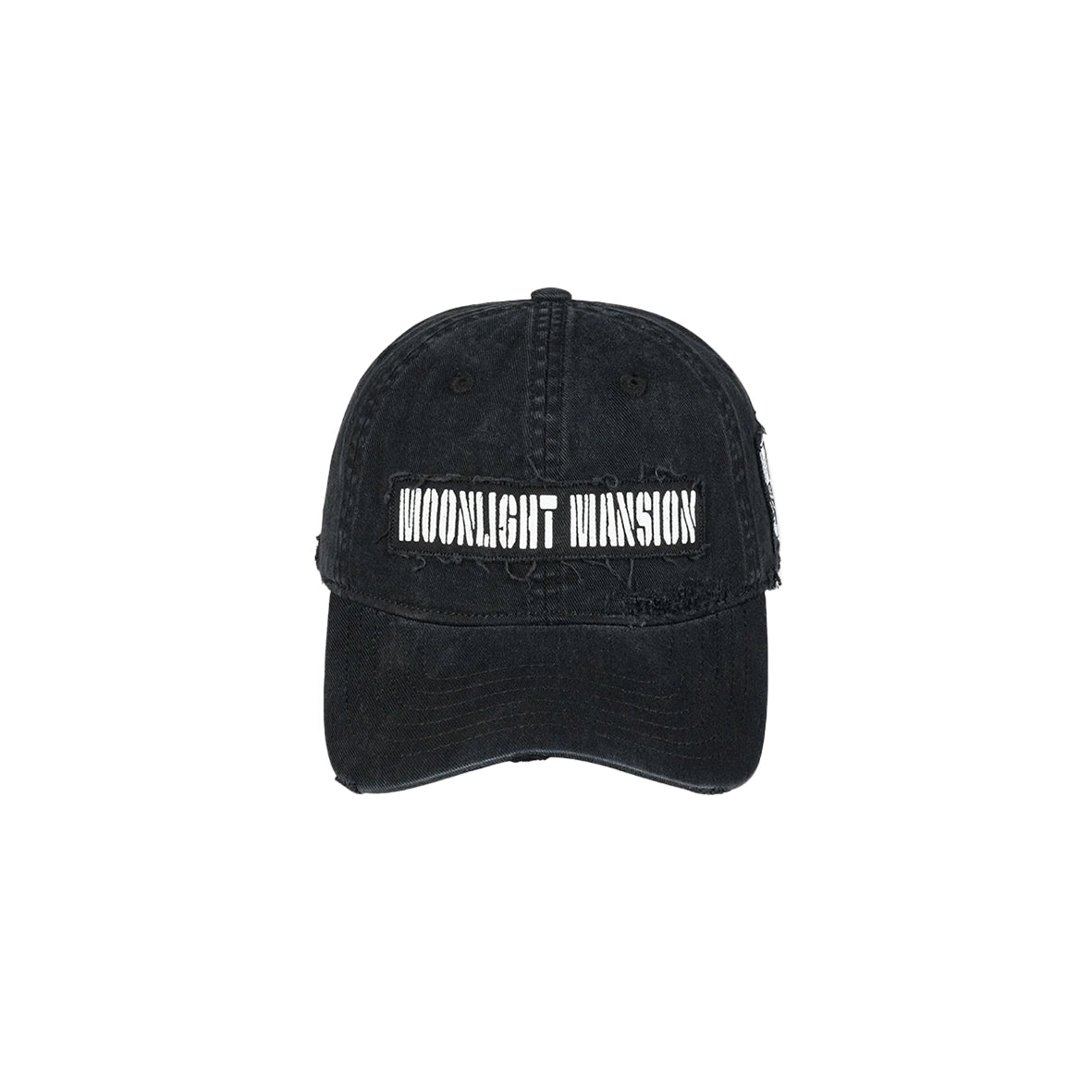 MOONLIGHT MANSION Military Cap Faded Black