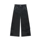 MOONLIGHT MANSION Military Cargopants Black