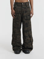 MOONLIGHT MANSION Military Cargopants Camo