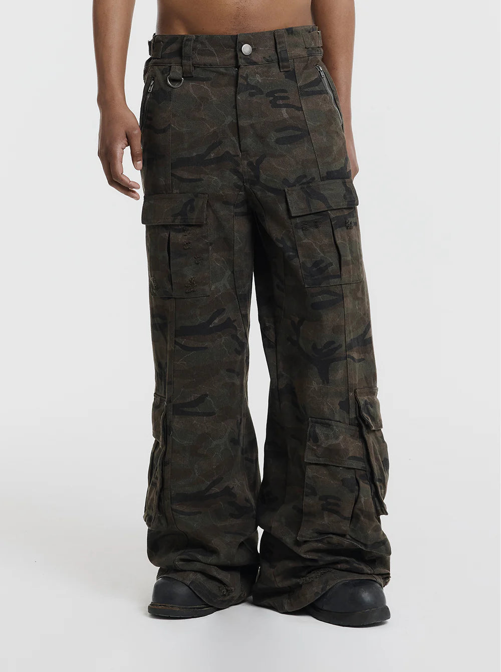MOONLIGHT MANSION Military Cargopants Camo