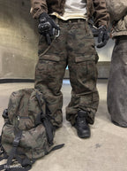 MOONLIGHT MANSION Military Cargopants Camo