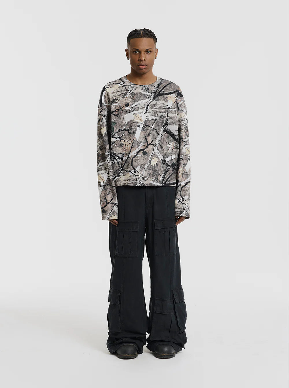 MOONLIGHT MANSION Military Longsleeve Camo
