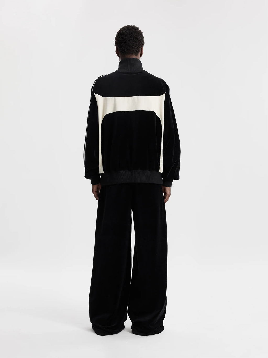 MOONLIGHT MANSION Ocobhrk Velvet Jacket Black