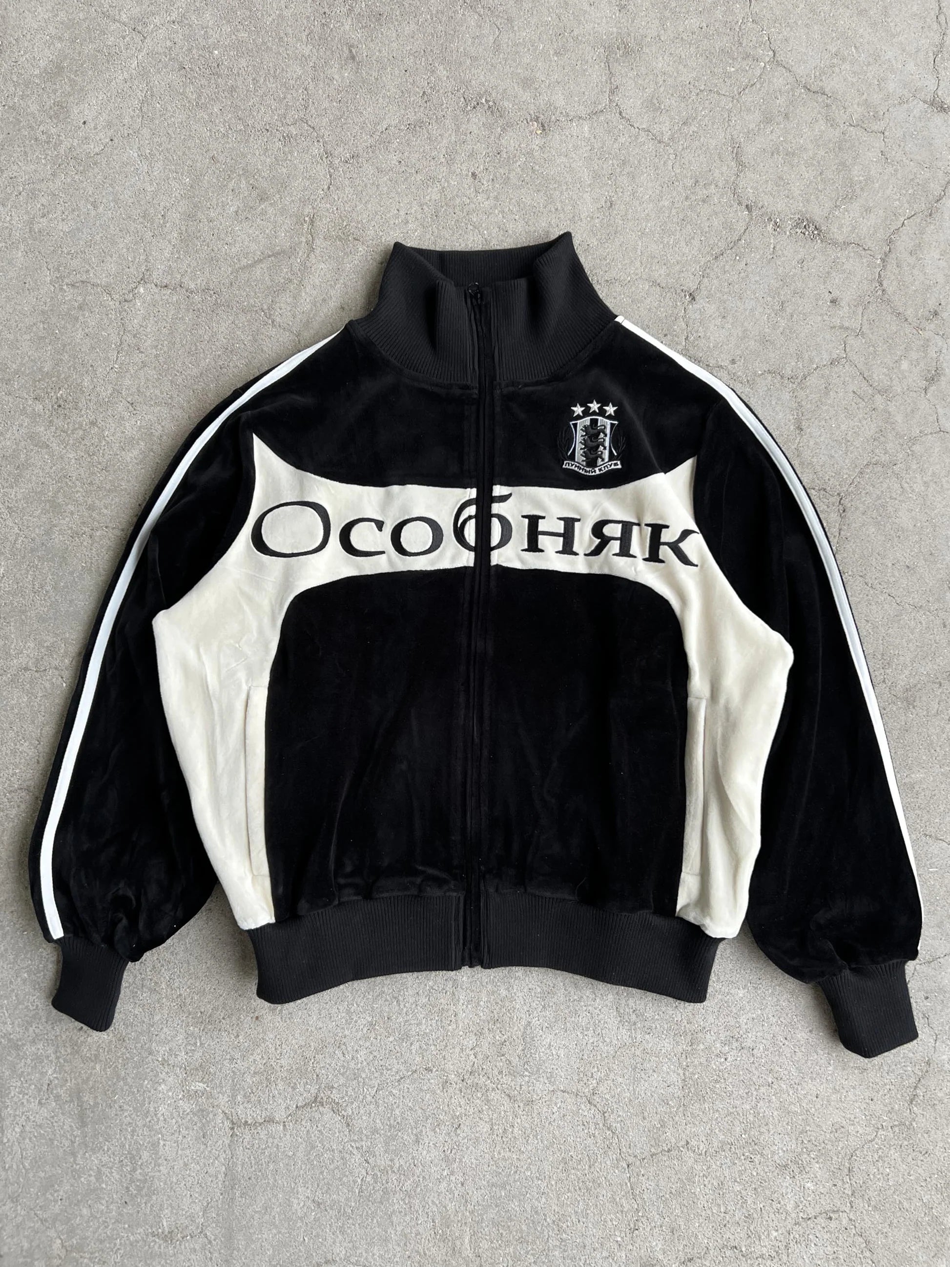 MOONLIGHT MANSION Ocobhrk Velvet Jacket Black