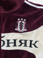 MOONLIGHT MANSION Ocobhrk Velvet Jacket Bordeaux